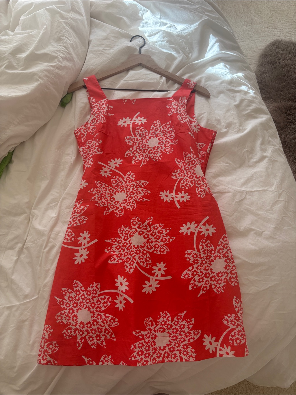 Ciao Lucia Red Floral Mini Dress